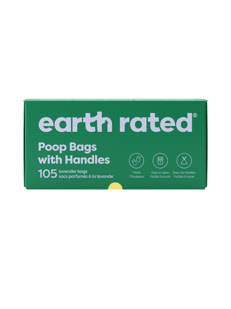 Dog Poop Bags With Handles on a Roll P6